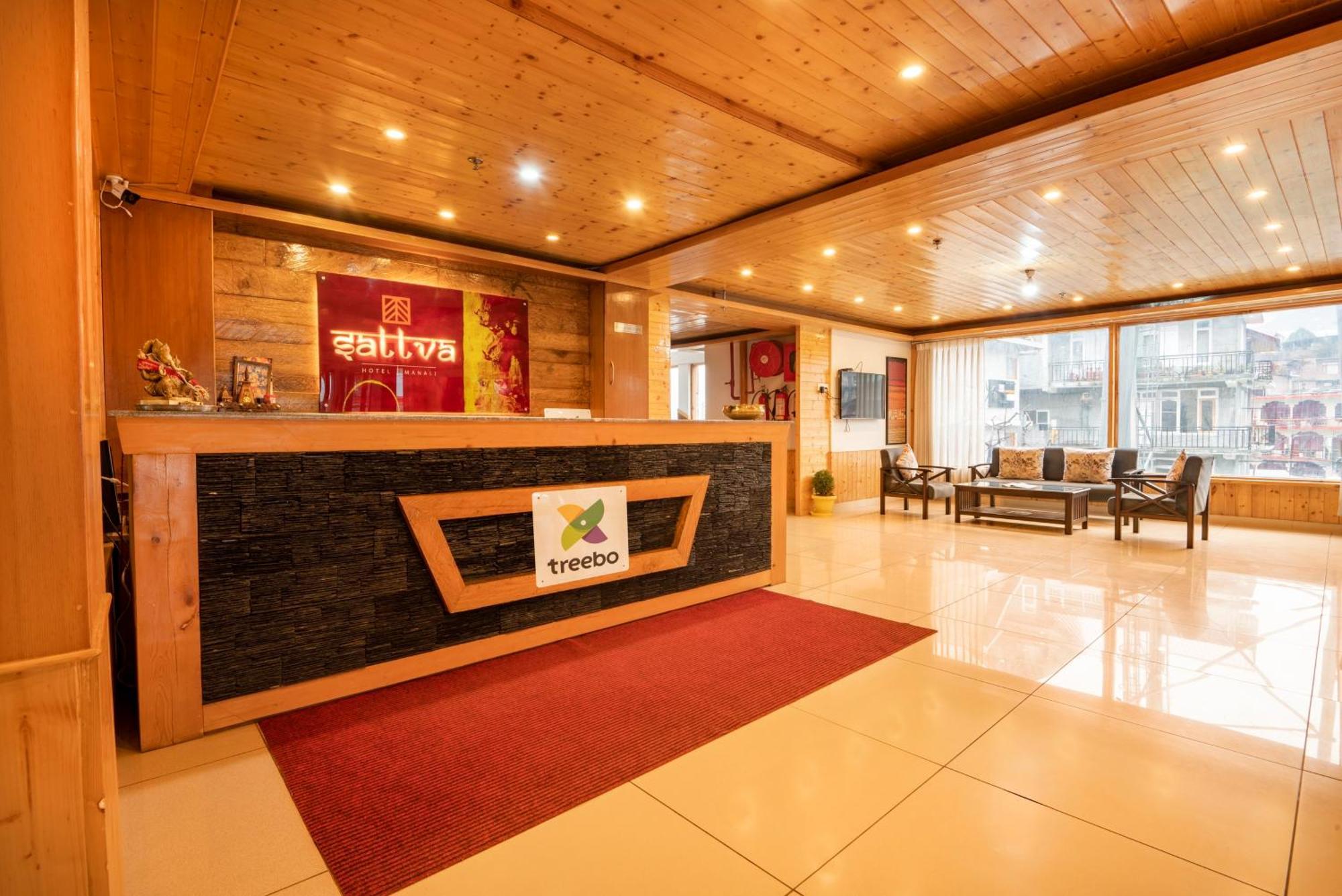 Hotel Treebo Premium Sattva With Mountain View à Manāli Extérieur photo